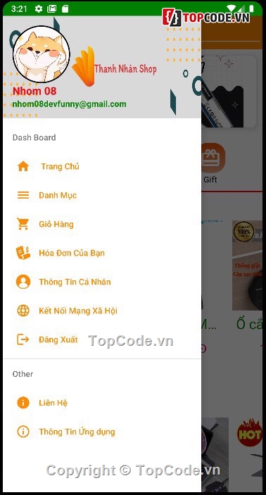 mua sắm,quản lý,điện tử,firebase,đồ án android