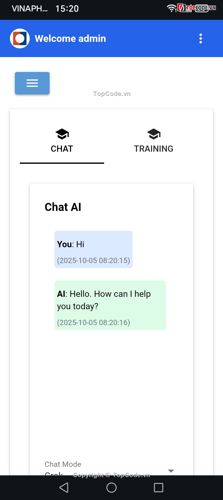 Web Chat,Ứng dụng Chat Realtime,Web Chat AI,Ứng dụng Web Chat AI