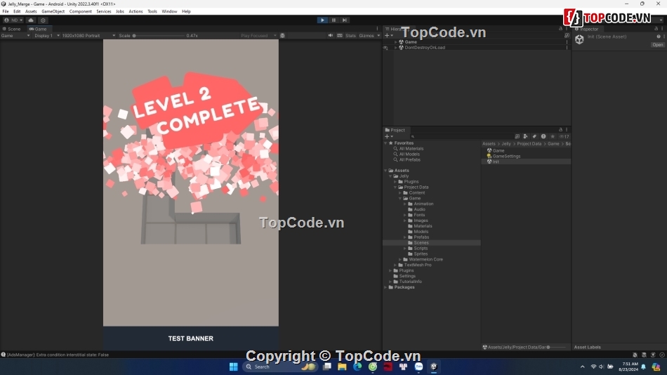 Idle Game Unity Template,Casual Game Unity Template,Unity Template,Unity Game Template,Match 3 Game Unity,Match 3 Jelly Merge