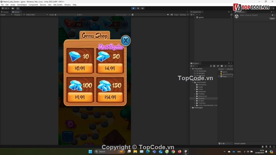 Match 3 Jelly Garden,Unity Template,Jelly Garden 3,Puzzle Game Unity,Racing Game Unity,Hyper Casual Game Unity