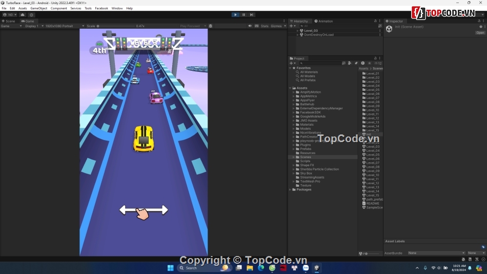 Game Unity Template,Source Code Game Unity,Racing Game Unity,Racing Game Template,Unity Template,Raing Game 2D Unity