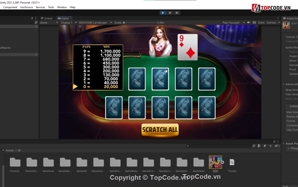 Casino Game,Unity Project,Unity Game,Unity Source,Unity