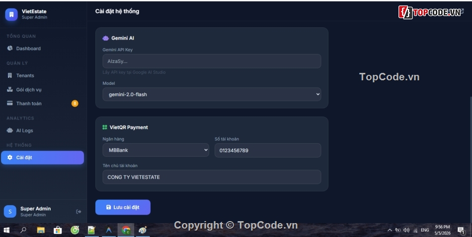 Bất Động Sản,SaaS,PHP