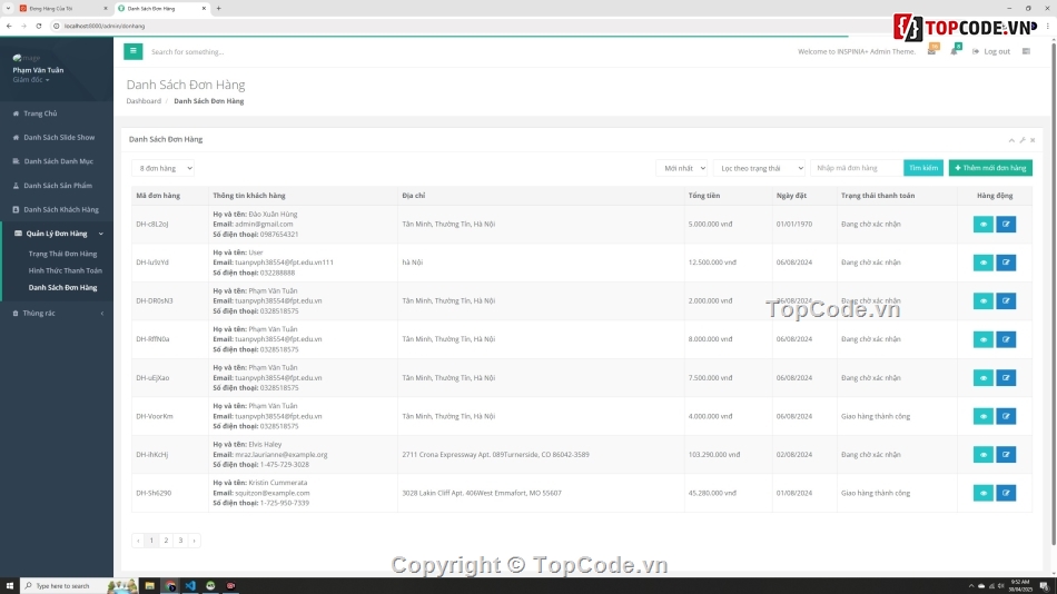 web bán giày,website php mysql,website ban hàng đẹp,đầy đủ chức năng