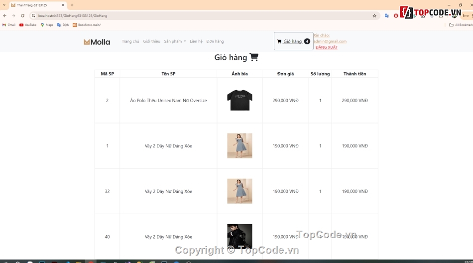 Web thời trang,Web bán hàng,quần áo,bán hàng thời trang,full chức năng bán hàng