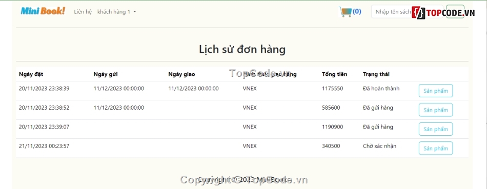 Web bán sách online,sách,website bán sách online ASP,Đồ án Web bán sách