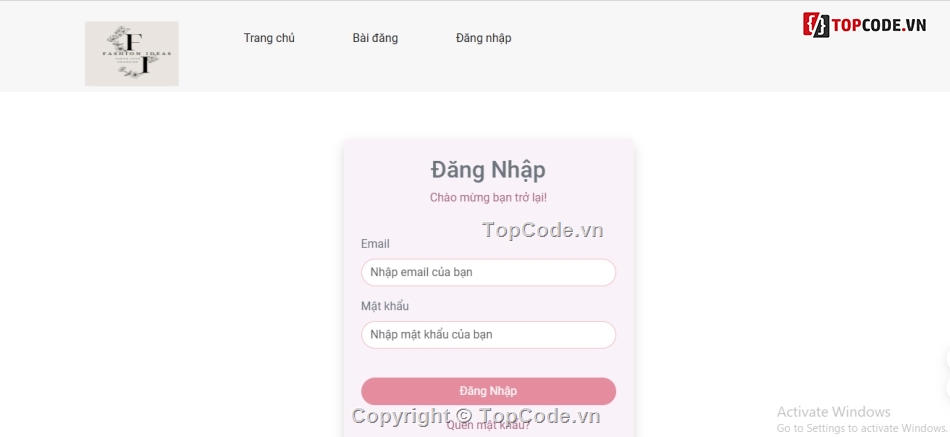 Web thời trang,thanh toán online,AI,asp.net mvc