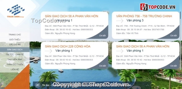 web bất động sản,Website địa ốc,template bất động sản,website bất động sản,Web giới thiệu bất động