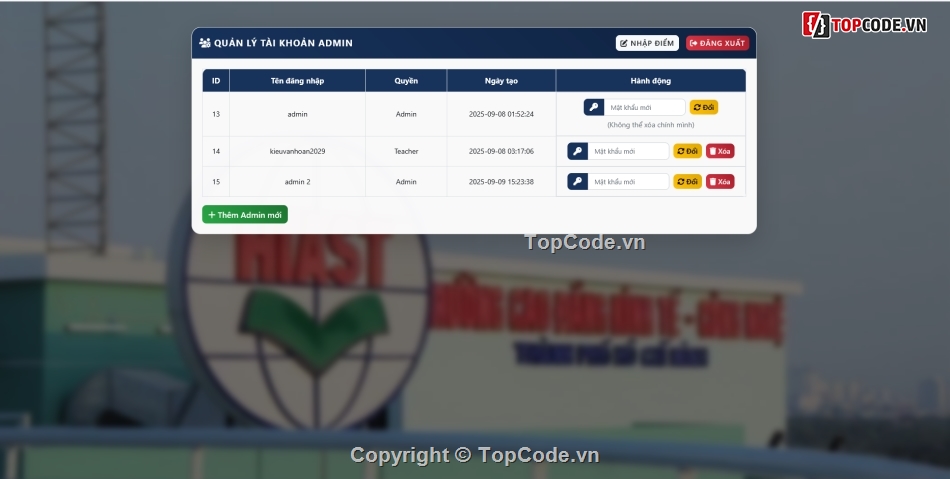 Code tra cứu,PHP và MySQL,tra cứu điểm sinh viên,quản lý điểm sinh viên,PHP quản lý điểm sinh viên,điểm sinh viên