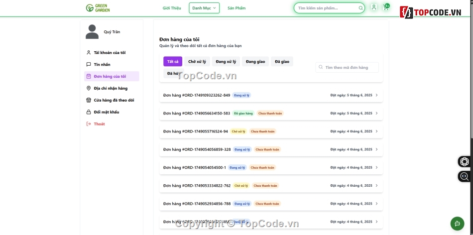 chatbot,Web TMDT,Web chat socket