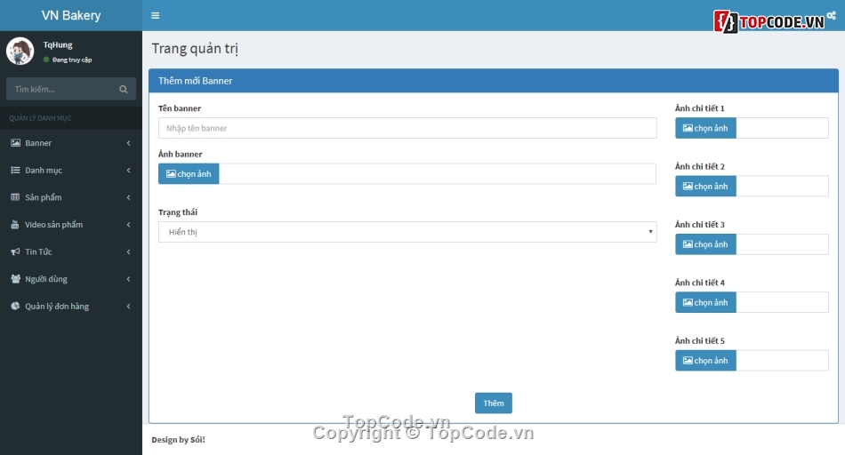 Laravel,Web bán hàng Laravel,Website bán bánh ngọt,Website bán bánh