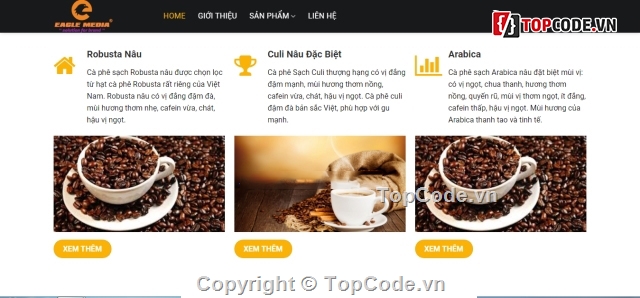Source code Website,web bán cà phê,website bán cafe,website bán cà phê,web coffe