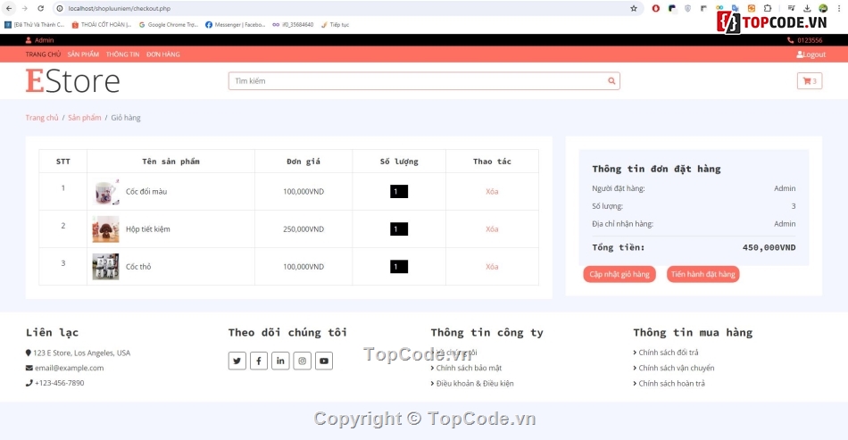 đồ handmade,Website bán đồ Lưu Niệm,Website bán đồ dùng,Website bán hàng Website bán hàng PHP & MySQL