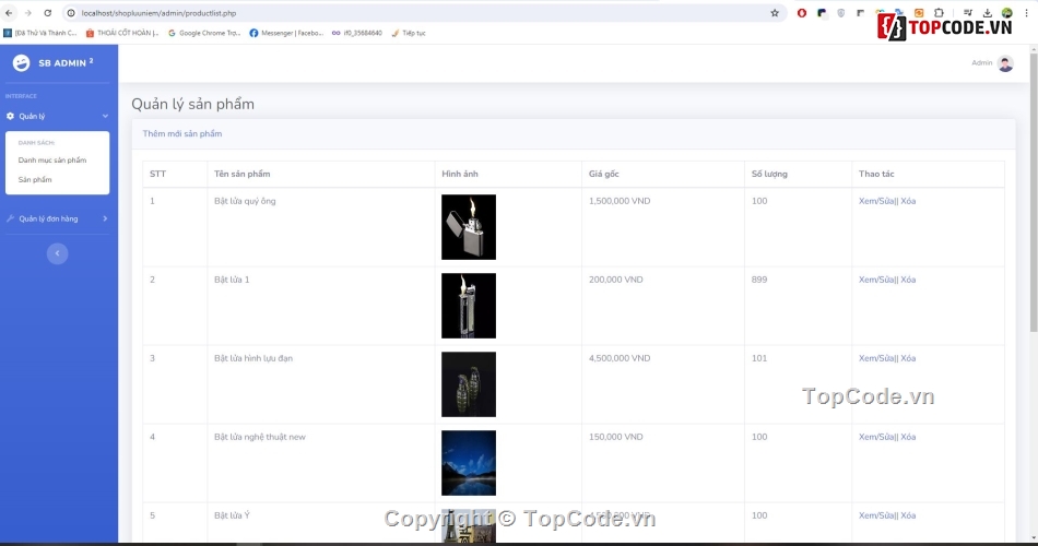 đồ handmade,Website bán đồ Lưu Niệm,Website bán đồ dùng,Website bán hàng Website bán hàng PHP & MySQL