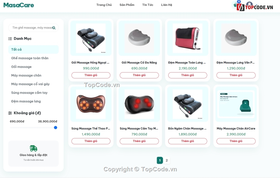 massage,web bán dụng cụ,bán dụng cụ
