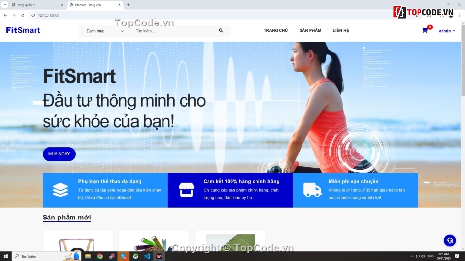 Website bán hàng,Website php bán hàng,Website mua bán,vnpay,php mysql