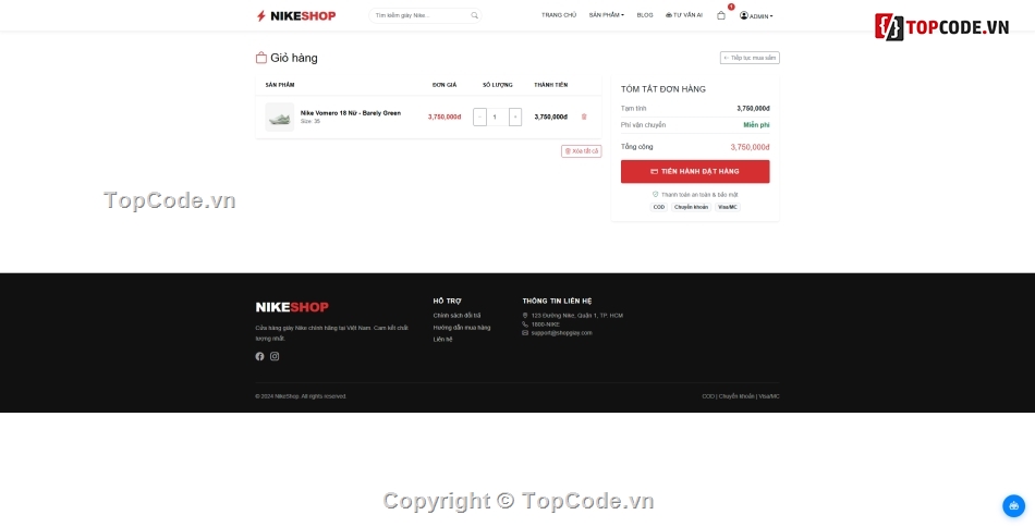 Shop Bán Giày,Java Spring with AI,AI Tư vấn