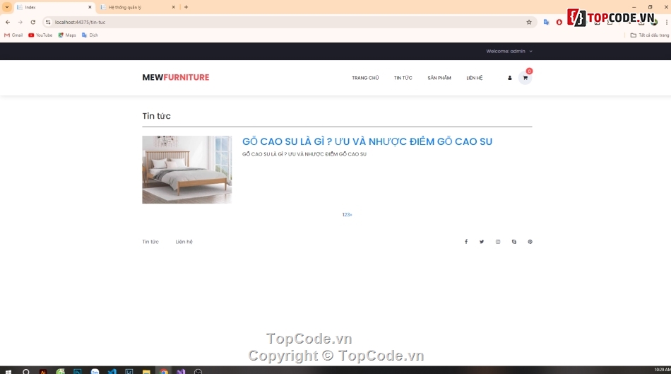 Website bán hàng,Website bán nội thất,Web bán nội thất,Web MVC nội thất,nội thất,ebsite bán hàng nội thất