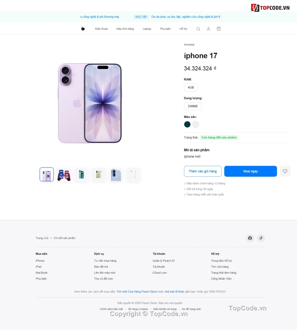 Website bán hàng,tích hợp,Admin Dashboard