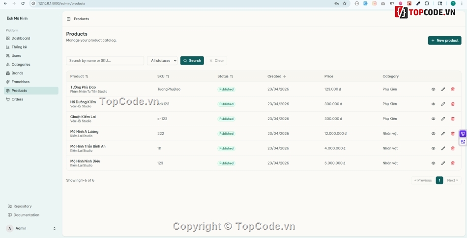 Laravel,Web bán hàng Laravel,Laravel 12,Web bán giày PHP,React