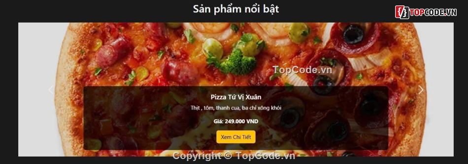 Báo cáo đồ án,Website bán hàng,website bán pizza