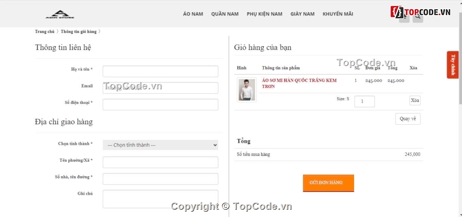 Full code  Website bán quần áo,Code PHP  bán quần áo,Code Website bán quần áo,code php thuần,quần áo,bán quần áo