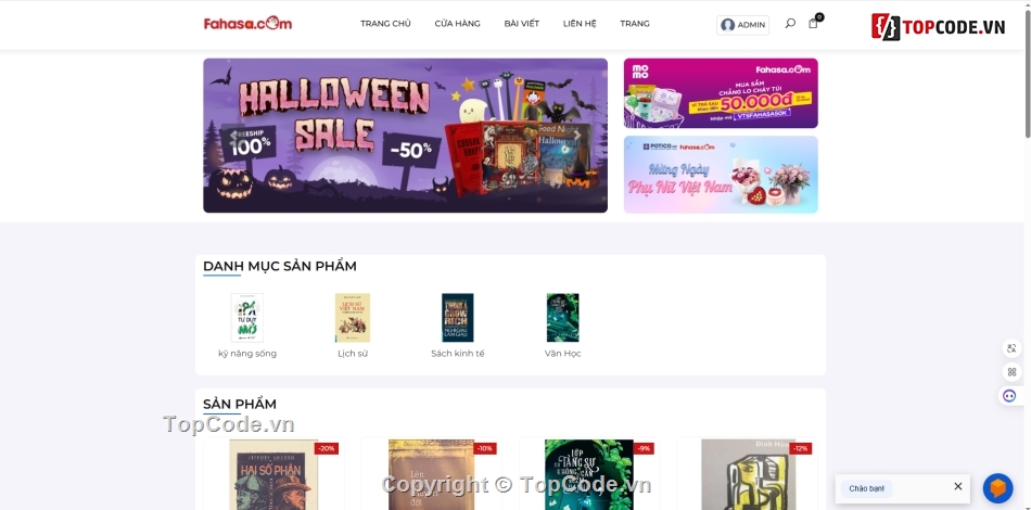 bán sách,website bán hàng,book,MVC PHP bán sách online,PHP bán sách online,bán
