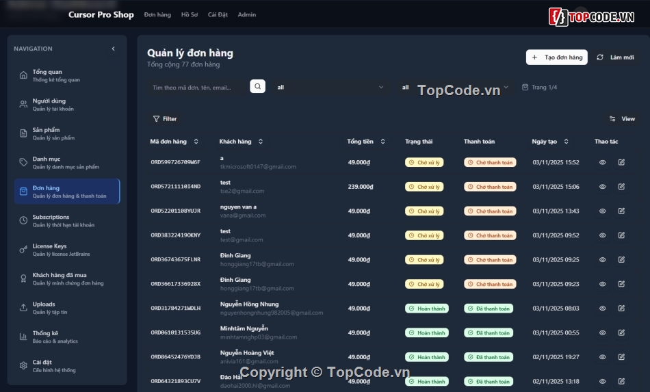 website bán tài khoản,source code shop tài khoản,website bán hàng Next.js,sharecode website bán account,code web Next.js Tailwind,code web React fullstack