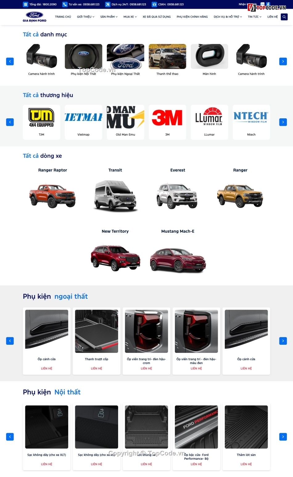 Website bán xe ô tô,Showroom ô tô,website ô tô,Website giới thiệu dịch vụ,dịch vụ ô tô,web ô tô