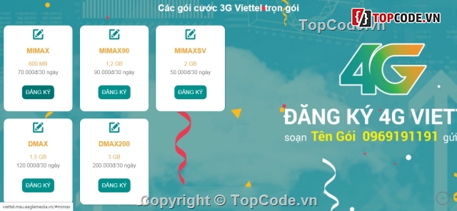Web Đăng Kí 4G Viettel Giá Rẻ,web đăng ký 4G,website đăng ký 4g WordPress
