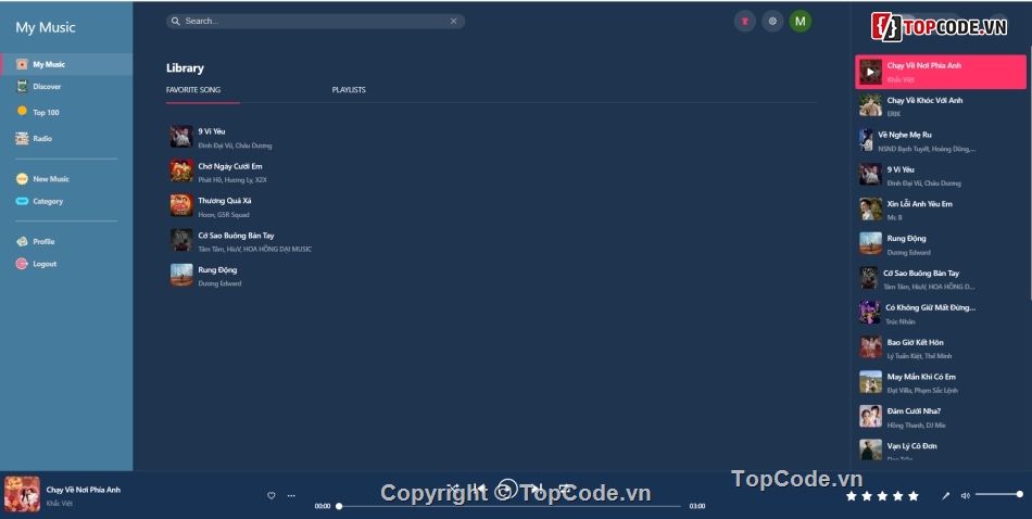 Music,Music Player,Code Music App,Website Music Player