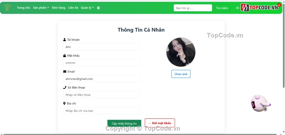 Web,Python,Django,Siêu phẩm,Code,Báo cáo
