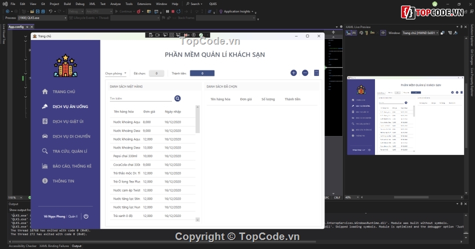 Website quản lý,quản lý,Website khách sạn