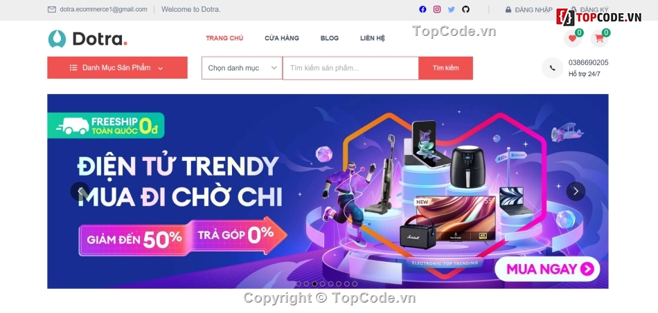 Web thương mại,Web điện tử,nodejs,realtime,thương mại,online