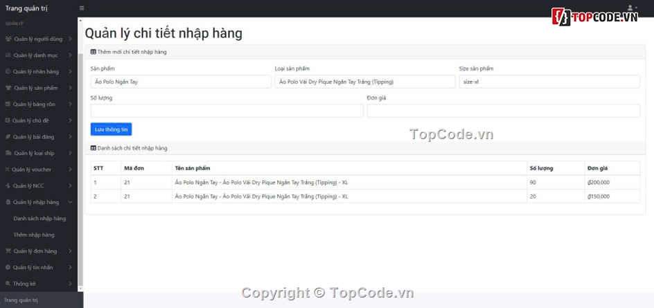 Web thời trang,website bán quần áo reactjs nodejs,website bán quần áo quản lý kho hàng,website bán quần áo sản phẩm biến thể,website bán quần áo socket nhắn tin realtime