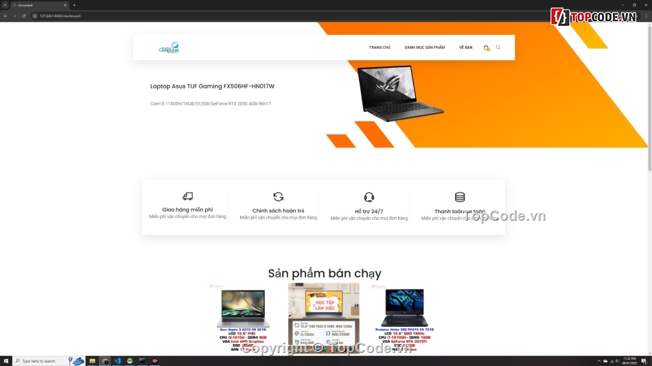 Web bán điện tử,Website bán điện tử,Web bán laptop,Website thương mại điện tử php mysql,website bán điện thoại laptop php mysql,web