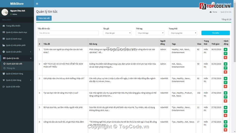 website php laravel,web bán sữa,Code web bán hàng,Website bán hàng,Web bán hàng,Web tin tức