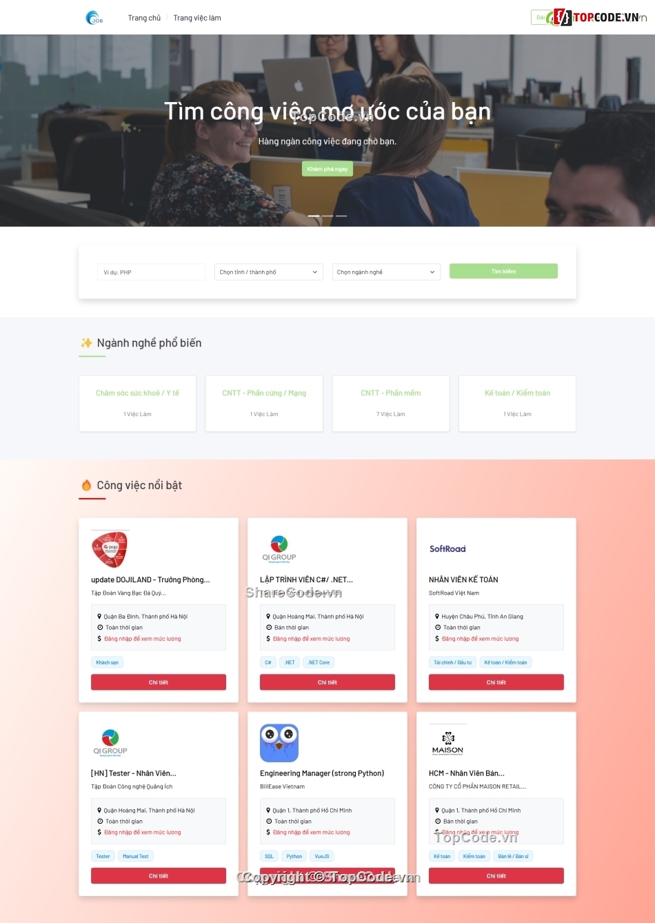 website tìm việc làm,website tìm kiếm việc làm,website tìm việc,find job,quản lý việc làm,web việc làm