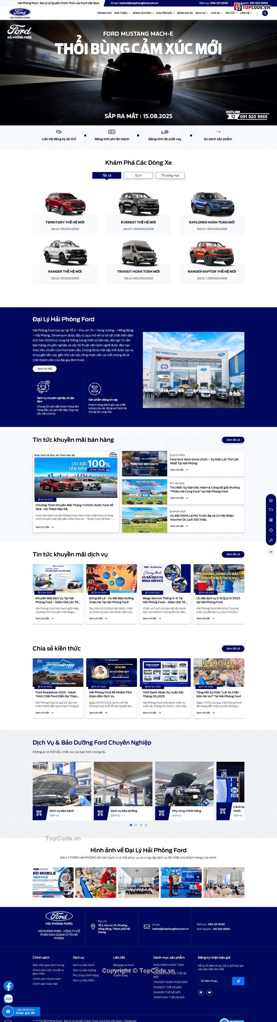 Website bán xe ô tô,Showroom ô tô,website ô tô,Website giới thiệu dịch vụ,dịch vụ ô tô,web ô tô