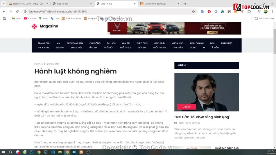 code web tin tức,code tin tức,code web,Source code web tin tức PHP,source code web tin tức,full code web tin tức