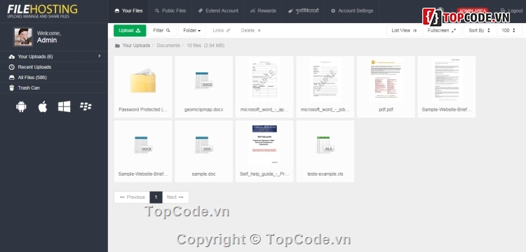 Yetishare,upload file,website upload,website lưu trữ,File Hosting Script