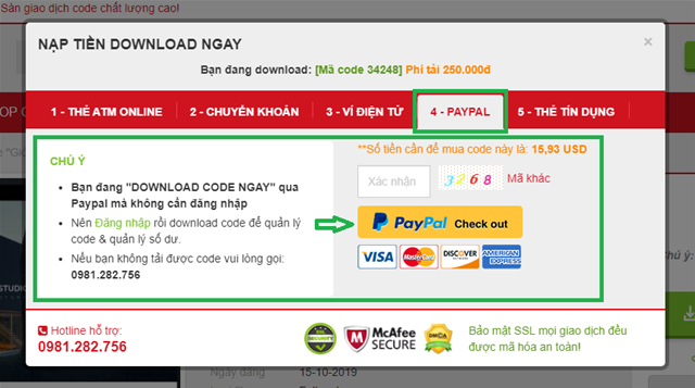 Hướng dẫn tải code có phí Hướng dẫn tải code, tải code có phí trên topcode.vn, tải code topcode.vn, mua code có phí